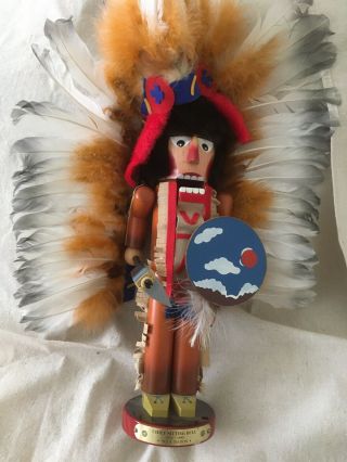Steinbach Nutcracker - Chief Sitting Bull Chieftain Series Native American Indian