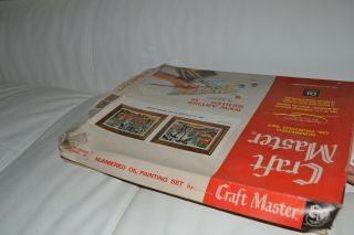 Craft Master Numbered Oil Painting Set 1963 Oriental Scenery 3