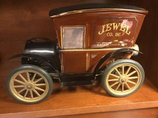 Jim Beam Antique Car Decanter Jewell Co Inc Delivery Truck Good Shape