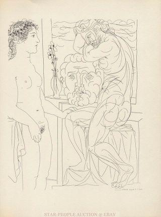 Pablo Picasso - Two Naked Women Very Rare Print Suite Vollard 1956