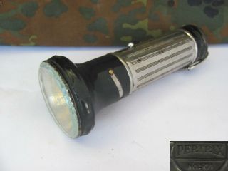 Wwii German Wehrmacht Signal Flashlight Marked Pertrix
