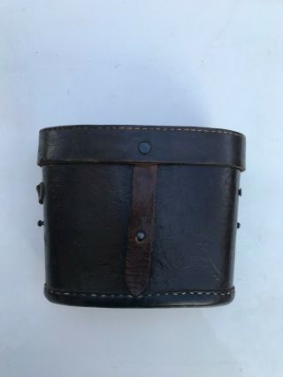 Ww2 Wwii German Leather Case Box For Binoculars