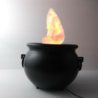 Lite Fx 46110 Flaming Cauldron Flame Lite Halloween Prop Decor Light Table Top