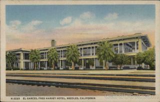 1946 Fred Harvey Needles,  Ca El Garces,  Fred Harvey Hotel San Bernardino County