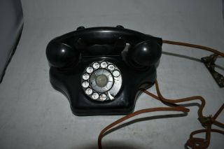 Ww2 1945 Dated U S Army Tp - 6 - A Rotary Dial Desk Phone