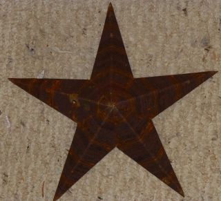 Rustic Usa Amish Quality Primitive Tin Natural Rust 42 Inch Barn Star