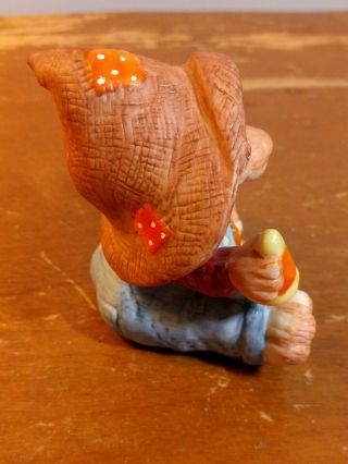 1991 Amy Wulfing Mouse - L - Toe Enesco Mouse Candy Corn Fall Halloween Ceramic 3