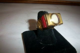 Vintage 1949 Sky King Magni - Glow Secret Compartment Premium Writing Ring