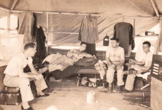 Wwii Photo Of Shirtless Us Army Air Corp Soliders Gay Interest? Photo