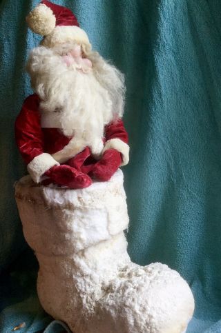 Vintage Harold Gale,  Mechanical Santa Claus,  Store Display,  All