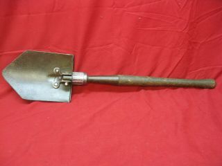 Ww2 Wwii Us Army Military M1943 Entrenching Tool Folding Shovel Ames 1945