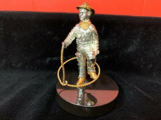Will Rogers 1976 Franklin Gold On Sterling Silver By Andrew Chernak