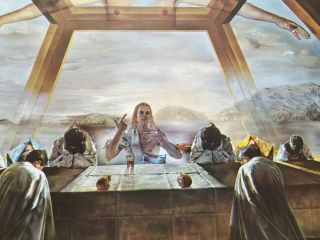 The Sacrament Of The Last Supper (symbolic Presentation) Salvador Dali Print