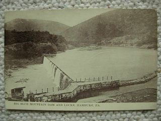 Hamburg Pa - Schuylkill Canal - Blue Mtn Dam - Lock - Reading - Berks County Pennsylvania
