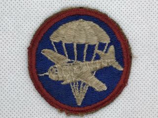 Wwii Us Army Airborne Overseas Hat Patch Paratrooper Glider 2