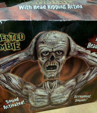 Spirit Halloween Animated 2ft Life - Size Tormented Zombie - Pl Halloween 2003 - 06
