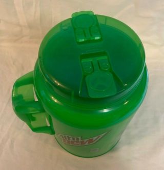Whirley Mountain Dew 64 oz.  Thermal Travel Mug with Lid & Straw 3