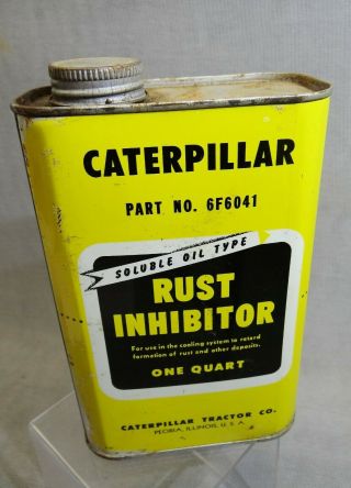 Vintage Caterpillar Tractor Oil Can 1950’s D2 D3 D9 Bucket Repair Shop
