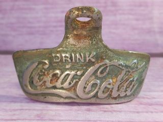 Vintage Coca Cola Wall Mount Bottle Opener Old Starr X No 10 Metal Made In Usa