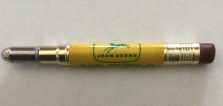 Vintage Bullet Pencil - John Deere Adv.  - Mccune Implement Co. ,  Logan,  Ohio