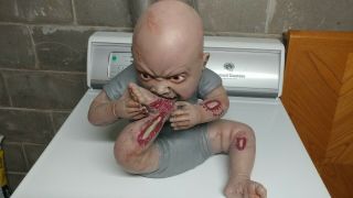Spirit Halloween Latex Prop Zombie Baby Snack Time 2011 Pre - Owned