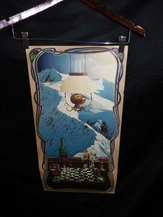 Byron Birdsall Alaska Mountain Poster Chess From Wine What Sudden Friendship Ak
