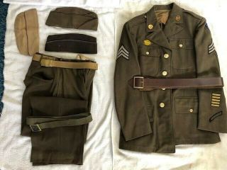 Wwii 5th Army Air Force Pacific Theater Army Air Corps Sergeant Uniform