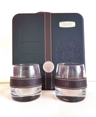 Buchanan ' s Scotch Whiskey RARE Gift Box with 2 Glasses 2