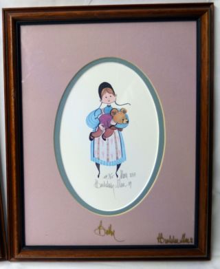 P.  Buckley Betty Limited Hand Signed Framed Print Ap Artist Proof 2/25 1987