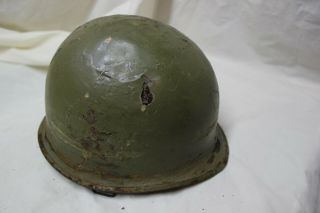 Us Military Ww2 Army Usmc M1 Rear Seam Helmet Swivel Bale Unrestored 87