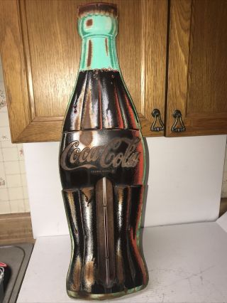 Antique Vintage Coca - Cola Thermometer 29 Inches Tall