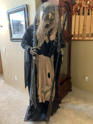 Life Size Witch Halloween Prop Decor Huge One Of A Kind