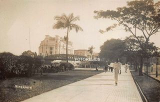 Singapore Straits Settlements - Early Real Photo Card