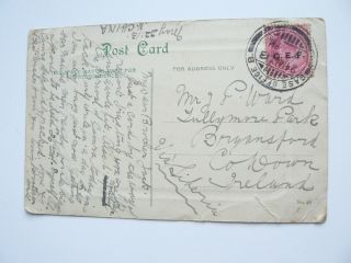 Peking Pagoda Postcard 1913 China - Base Camp Office - Ireland - Will Ward 2