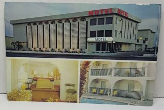 Desert Paradise Motel Las Vegas Nevada Vintage Postcard