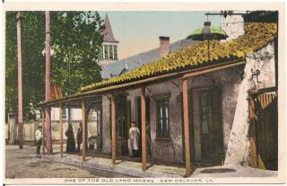 One Of The Old Land Marks In Orleans La Postcard