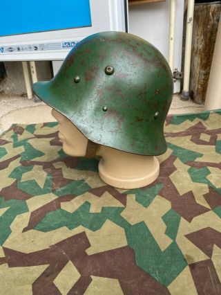 Wwii German Type Bulgarian Steel Combat Helmet M36 - A Type