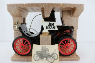 Vintage Jim Beam 1904 Curved Dash Oldsmobile 75th Anniversary Decanter