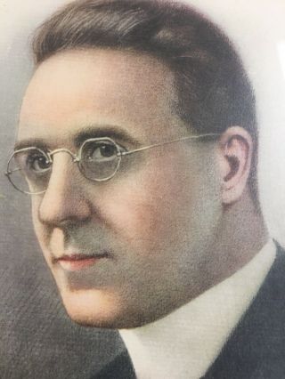 1934 Portrait Photo Father Charles E Coughlin Senate Committee 14x9 Kalamazoo Mi