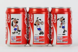 1994 Coca Cola 3 Cans Set From Sweden,  World Cup Usa94