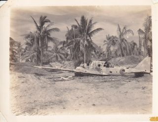 Wwii Photo Captured Japanese Ki - 46 Dinah Bomber Luzon Philippines 37