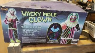 Spirit Halloween Wacky Mole Clown Animated Halloween Prop from 2013 2