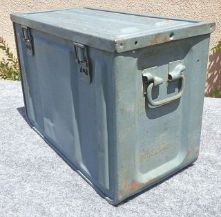 Wwii Usn 20mm Canon Ammo Box,  Mk.  3,  Mod.  1,  Naval Ord - 3884,  Dated 1944,  V.