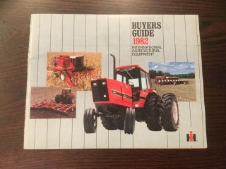 International Harvester Buyers Guide For 1982 Dealers Brochure