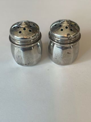 Sterling Silver Scrap Mini Salt,  Pepper Shaker Everything Must Go