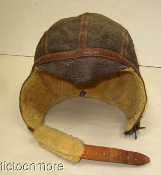 Wwii Us Army Air Force B - 6 Leather Flight Ex Large