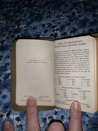 WW2 US ARMY MILITARY POCKET BIBLE TESTAMENT & PSALMS Prayer Book - 1941 2