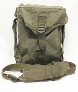 408 - Wwii General Purpose Ammo Carrying Bag - 1945 Dated