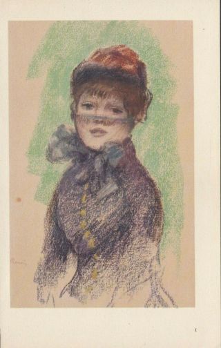 Pierre Auguste Renoir (1841 - 1919) Signed Small Lithograph Plate 1