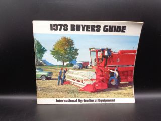 Vintage 1978 International Harvester Buyers Guide Brochure 79 Pages (sa)